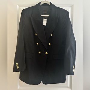 NWT Banana Republic Factory Icon Blazer in Black 18